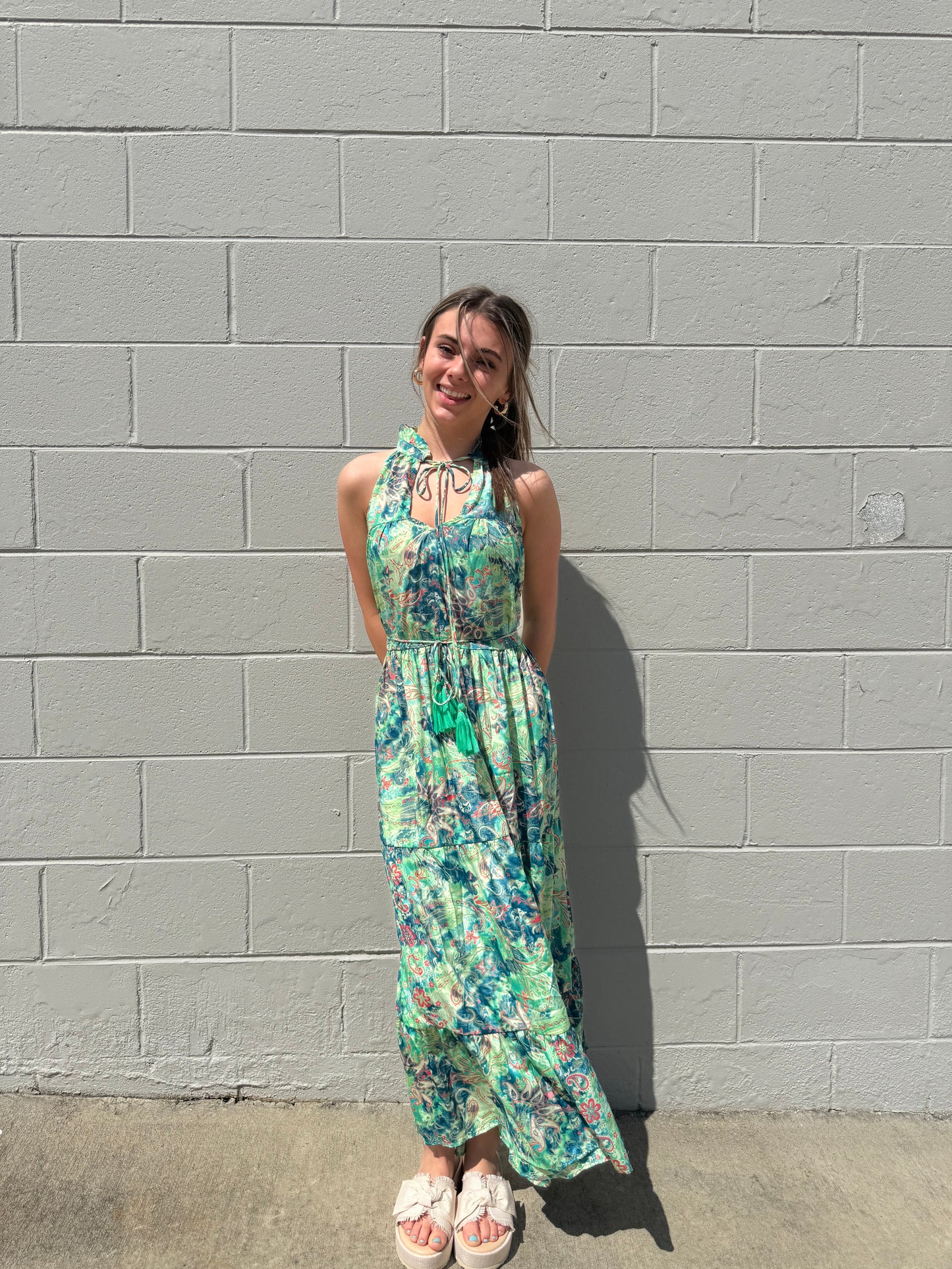 Caribbean Midi Dress