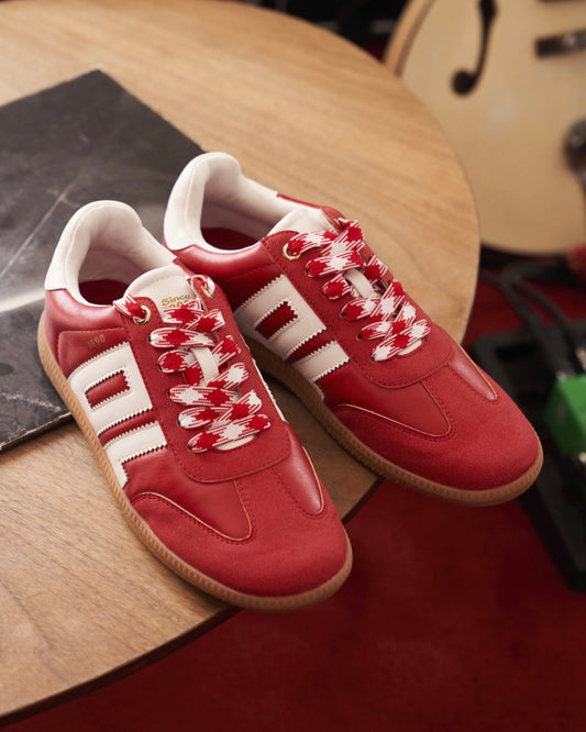 Trackstar Red Sneakers