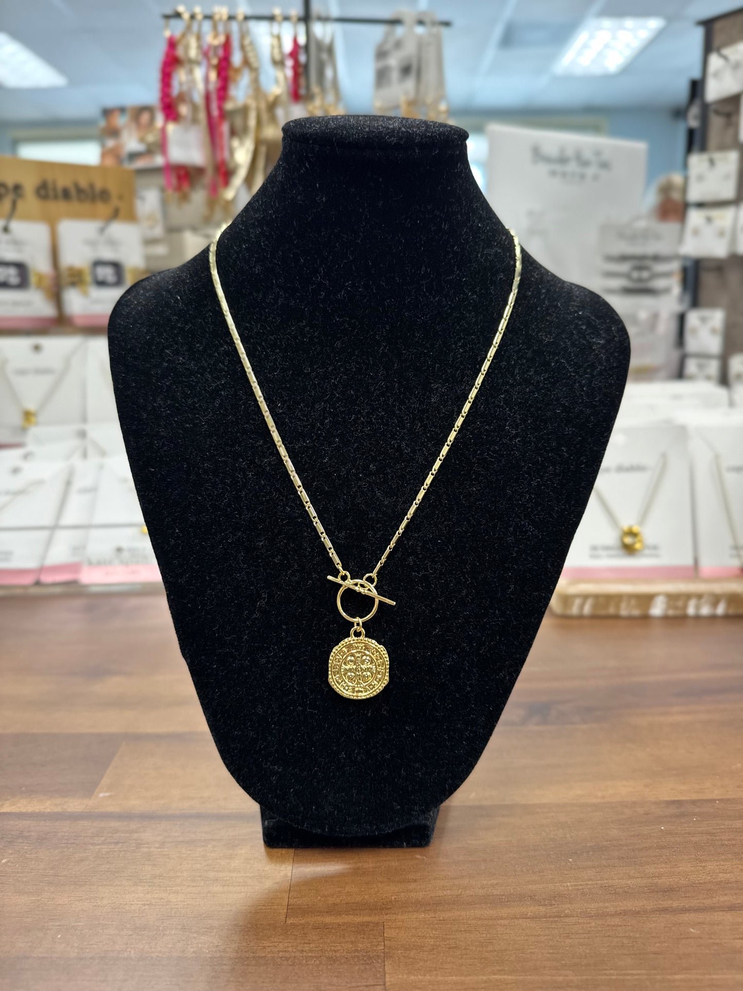 Toggle Coin Necklace