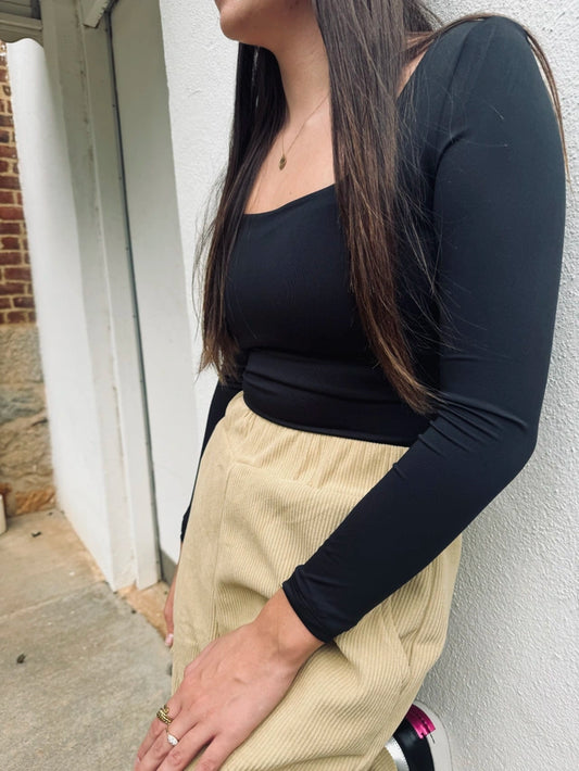 Square Neck Bodysuit