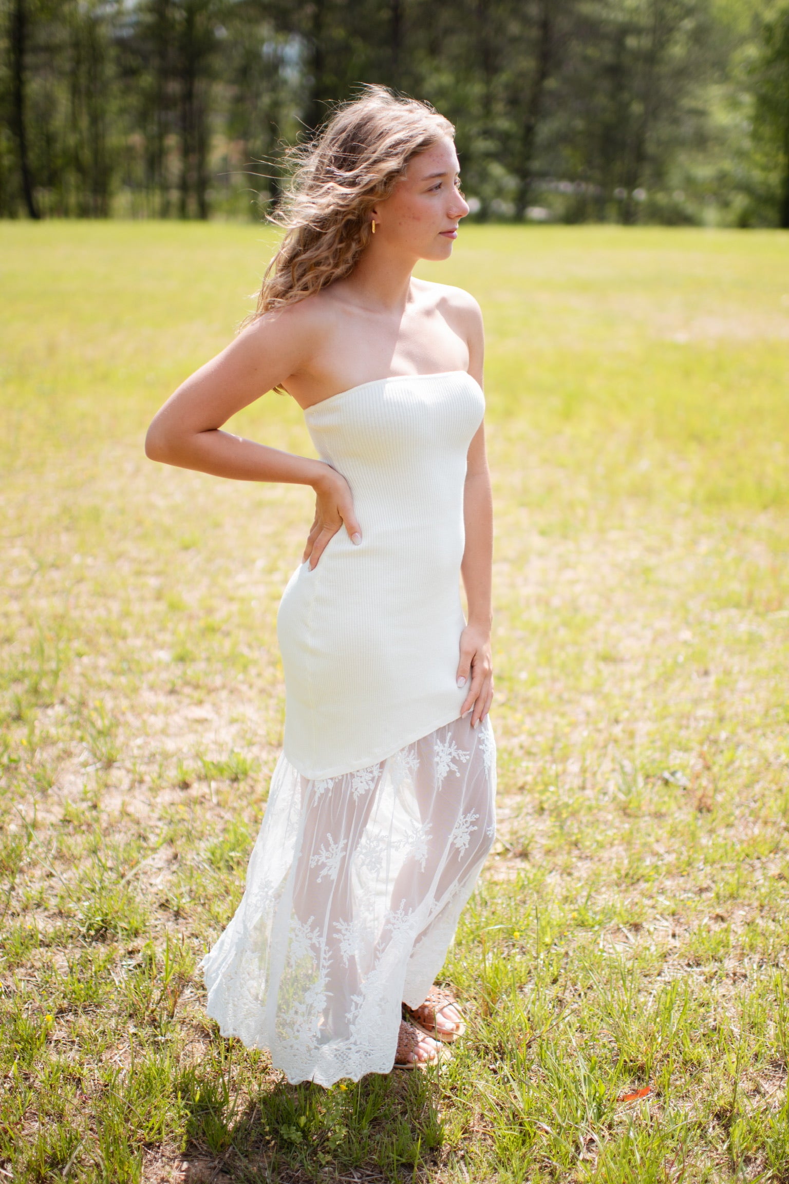 Arlene Tube Dress XS / IVORY