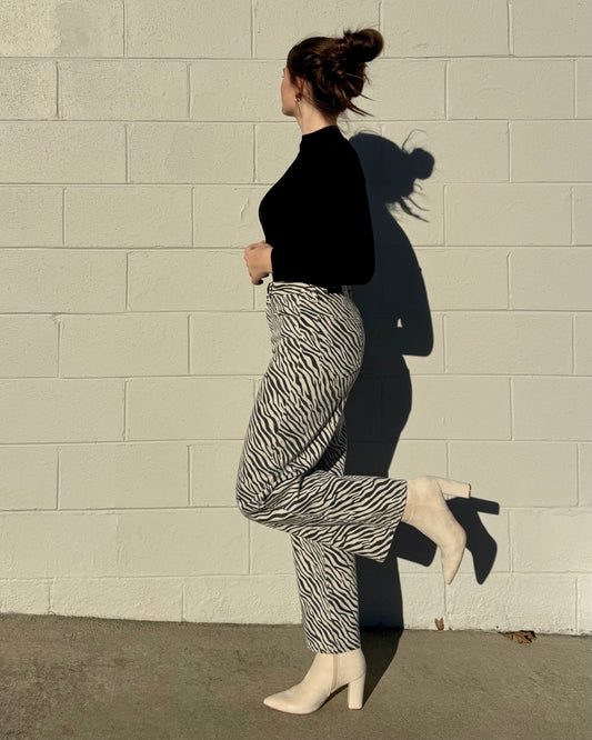 Isabeau Zebra Jeans