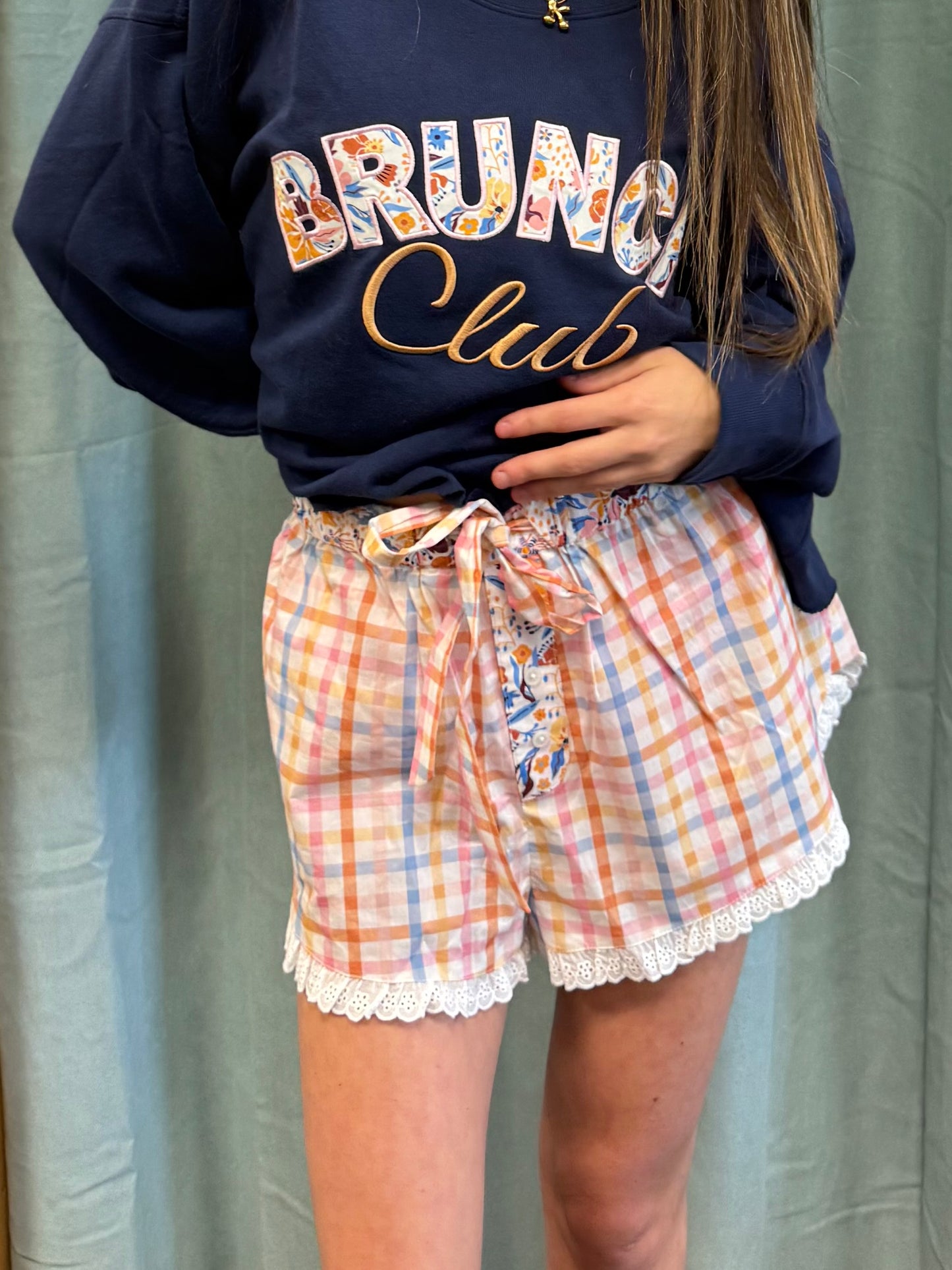 Gingham Boxer Shorts