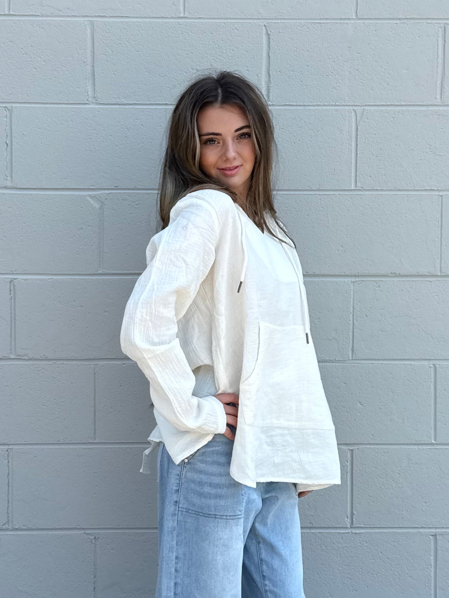 Risa Hooded Top