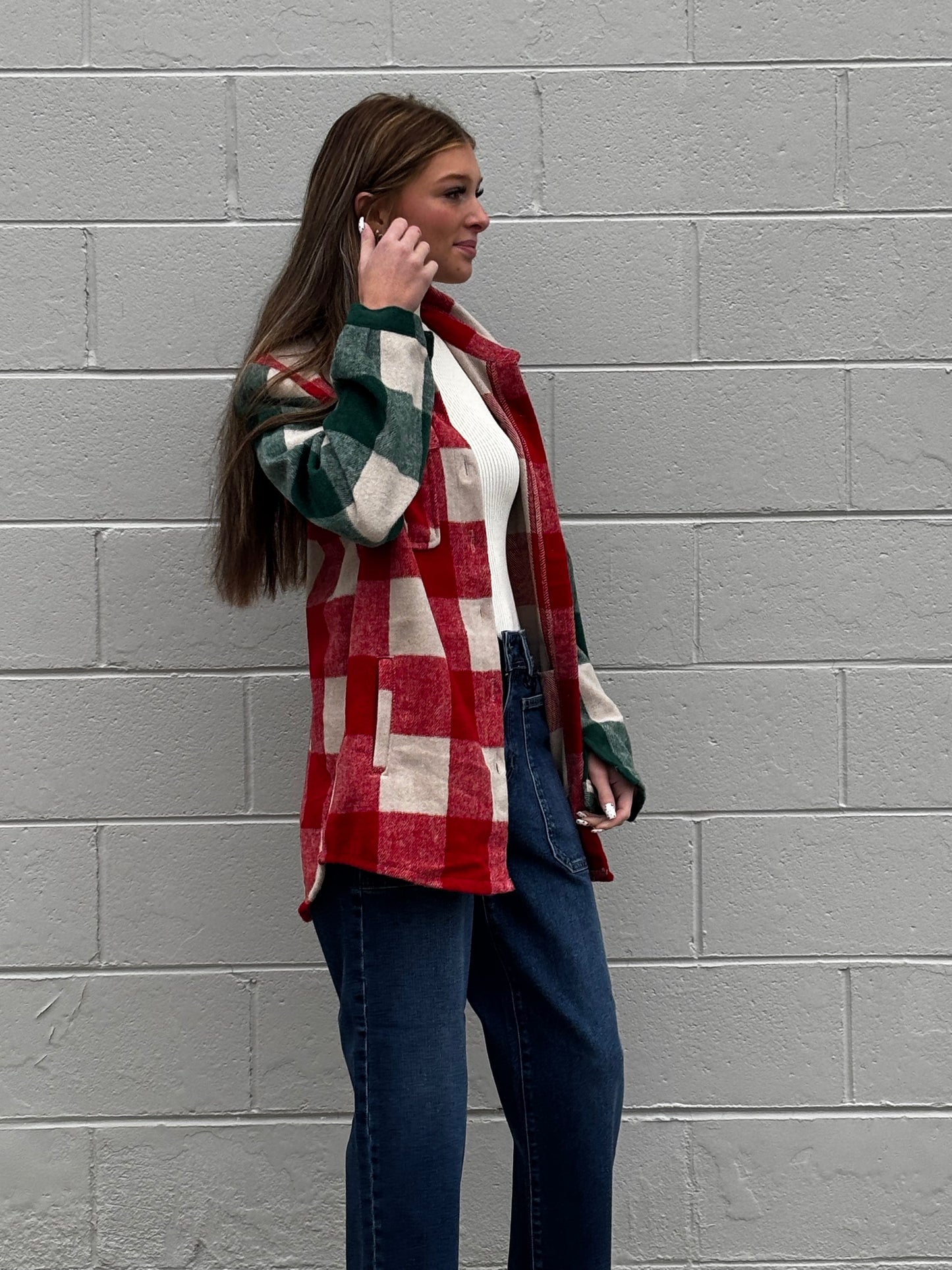 Holly Pine Plaid Flannel