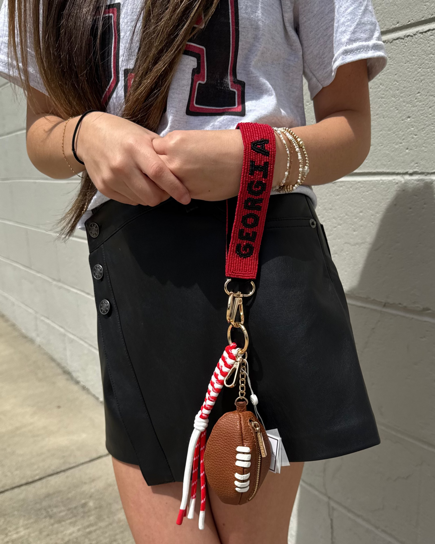 Georgia Beaded Wristlet