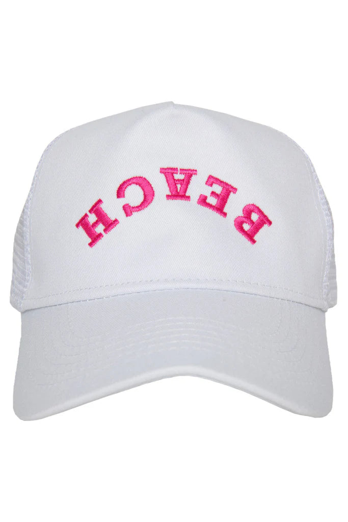 Beach Upside Down Trucker Hat