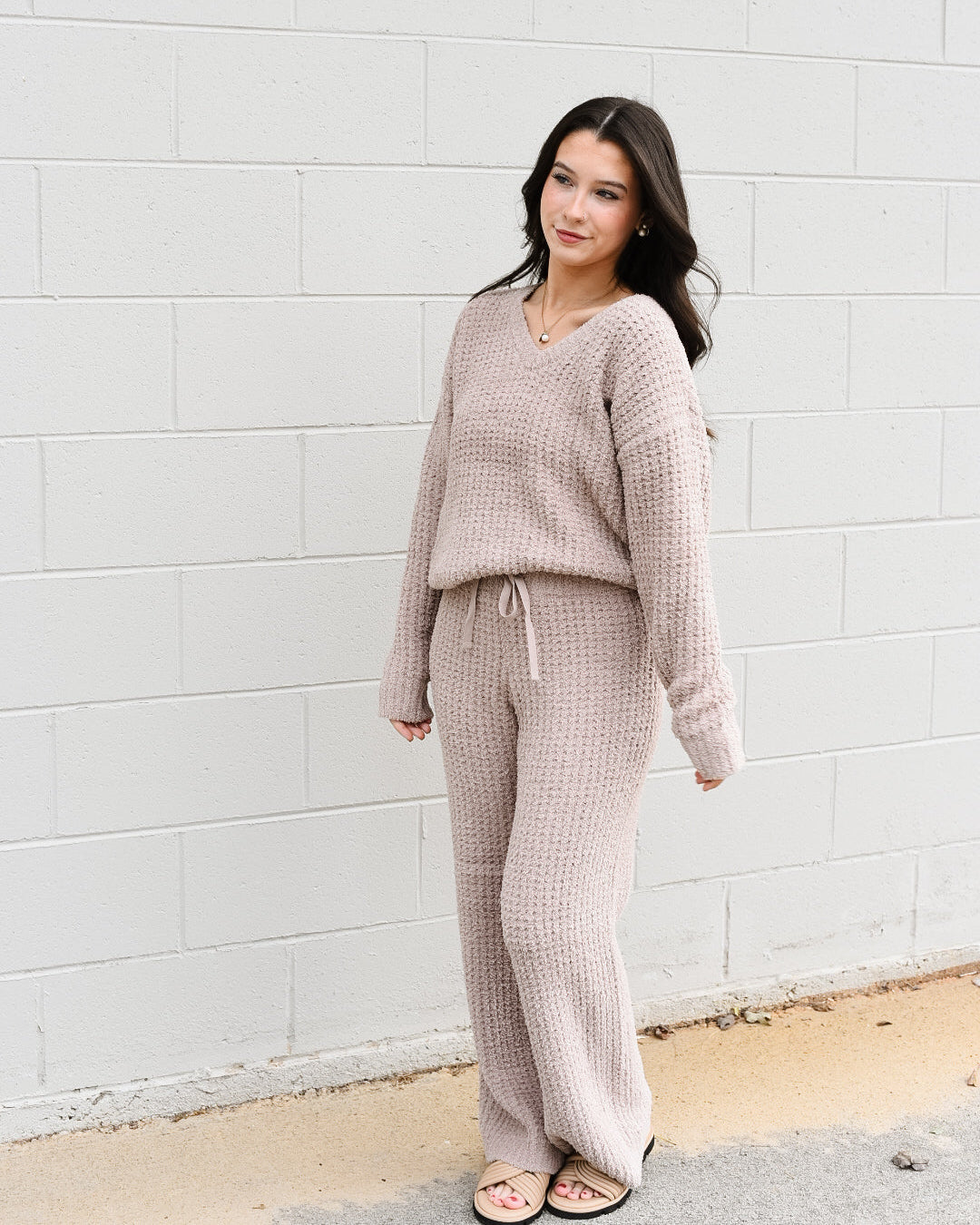 Softies Waffle Marshmallow Pant