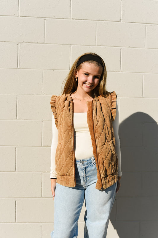 Jamie Quilted Puffer Vest