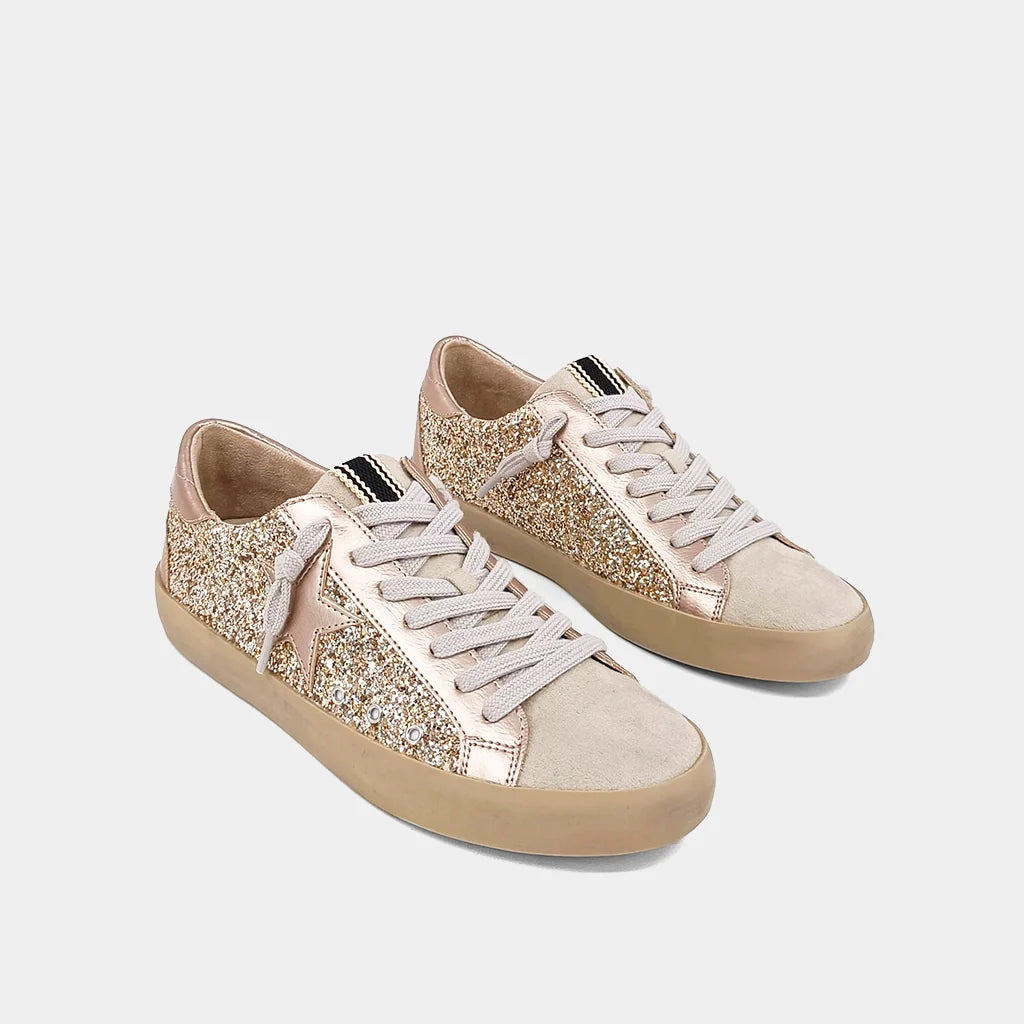 Champagne Glitter Sneaker