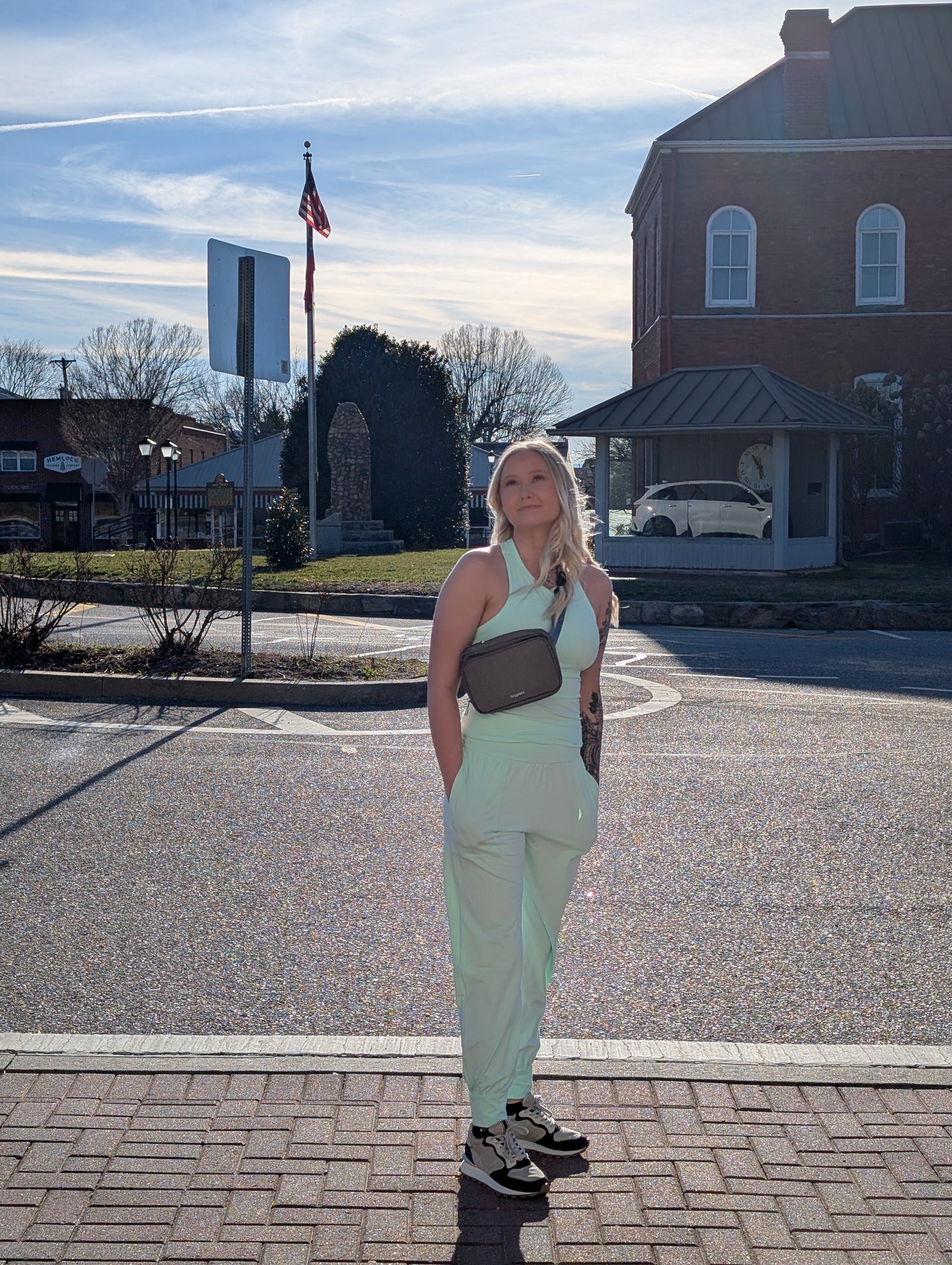 Mint Yoga Top