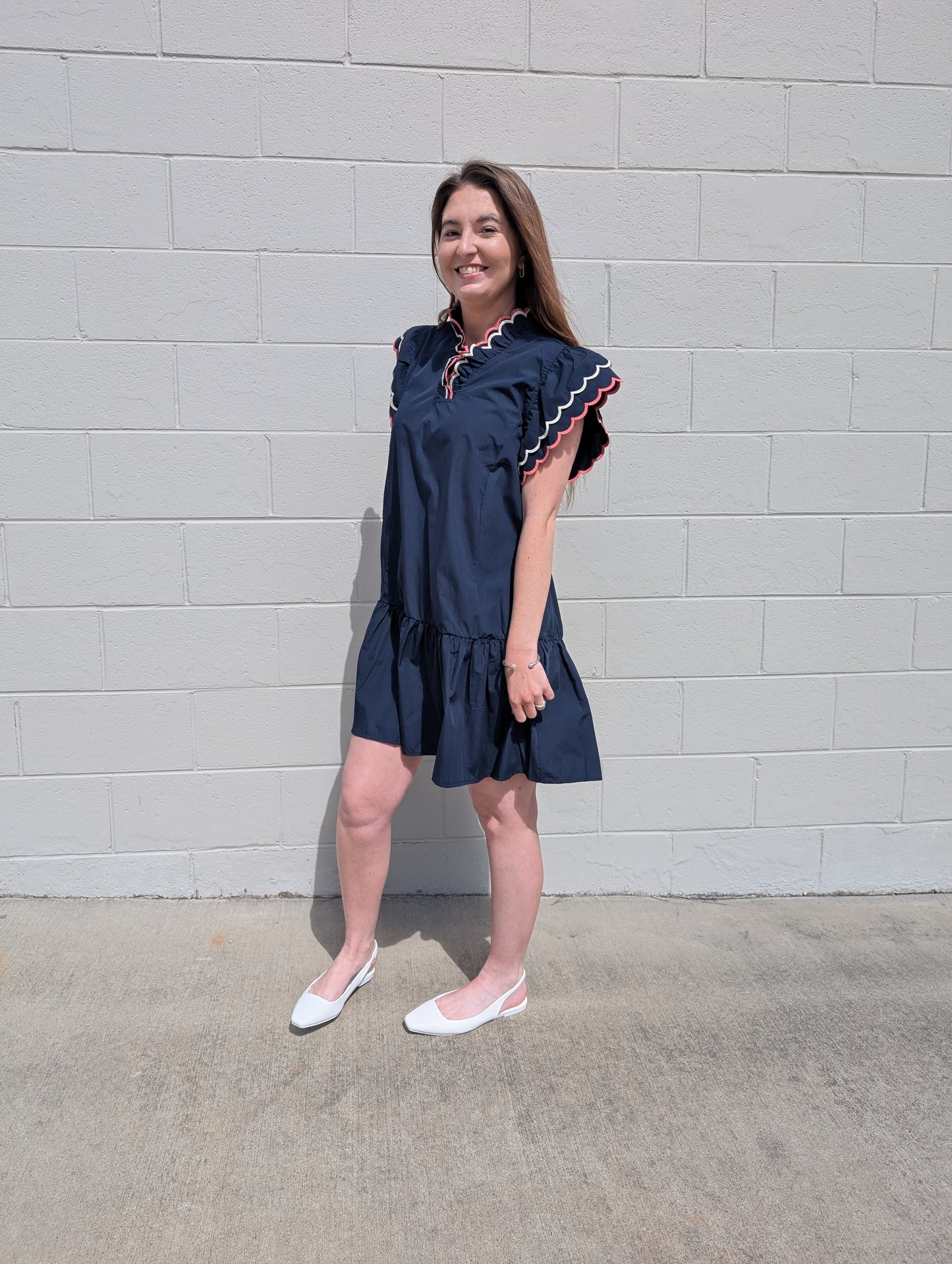 Scallop Dress