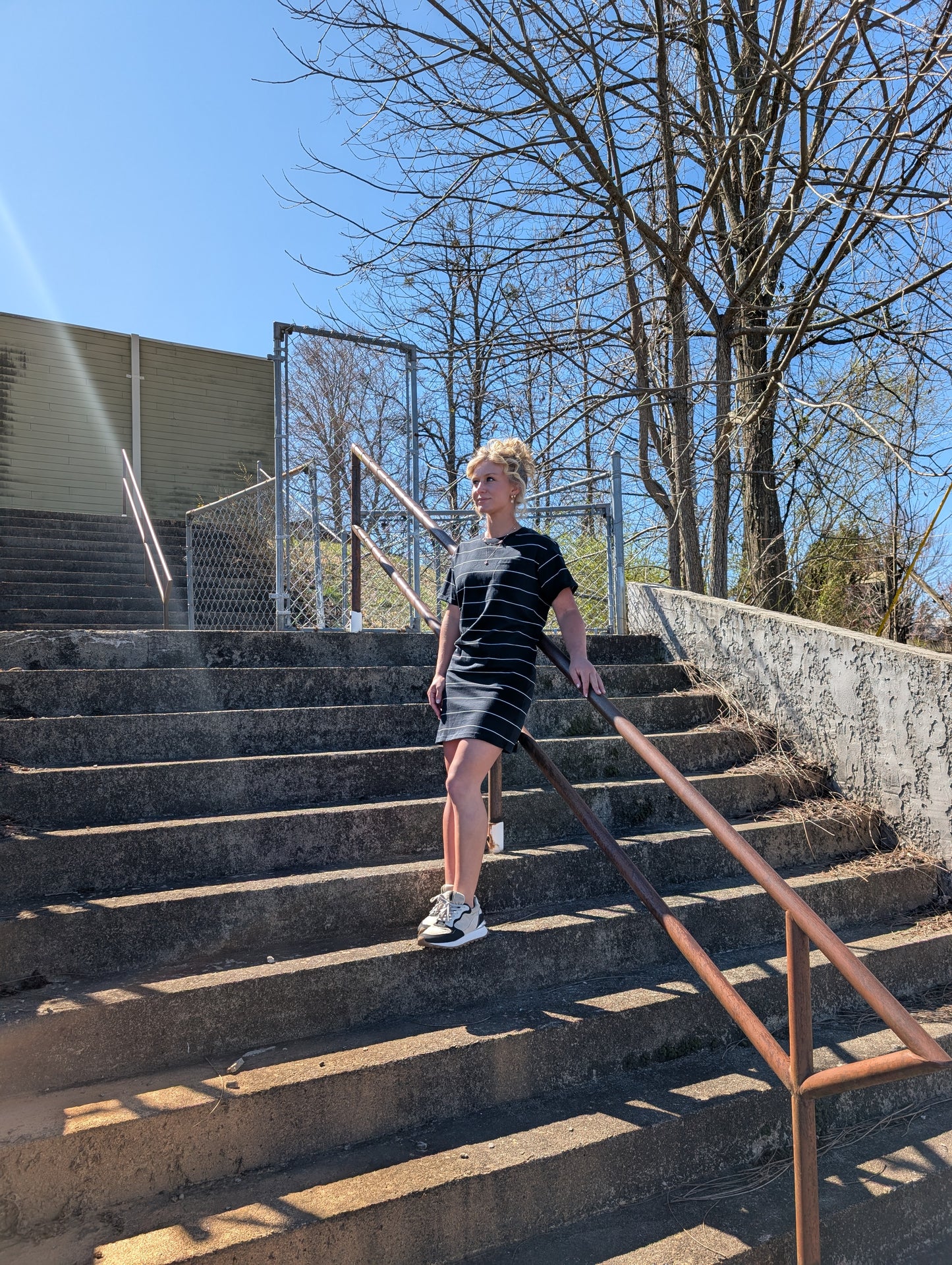 Kick Back T-Shirt Dress