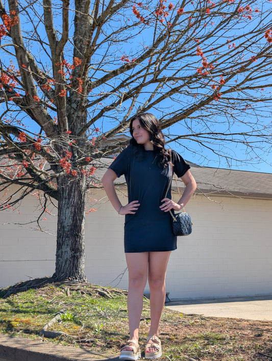 Kick Back T-Shirt Dress