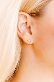 Football Stud Earrings