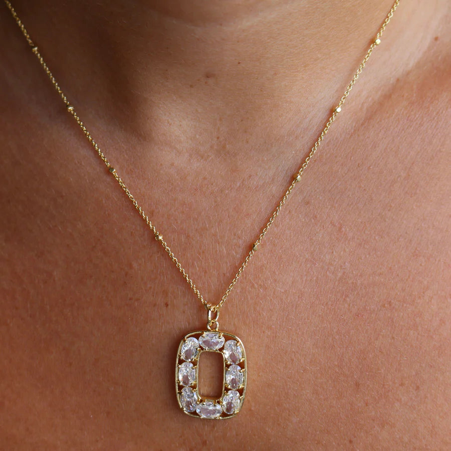 Glow Oval Necklace