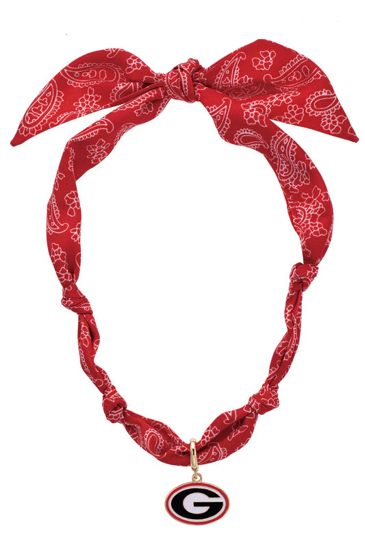 Georgia Bandanna Scarf Necklace