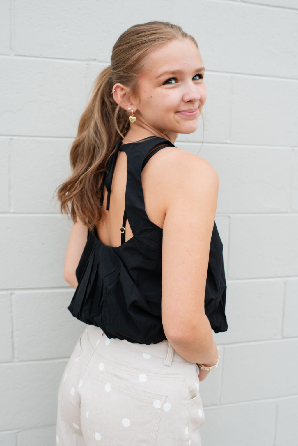 Poplin Top