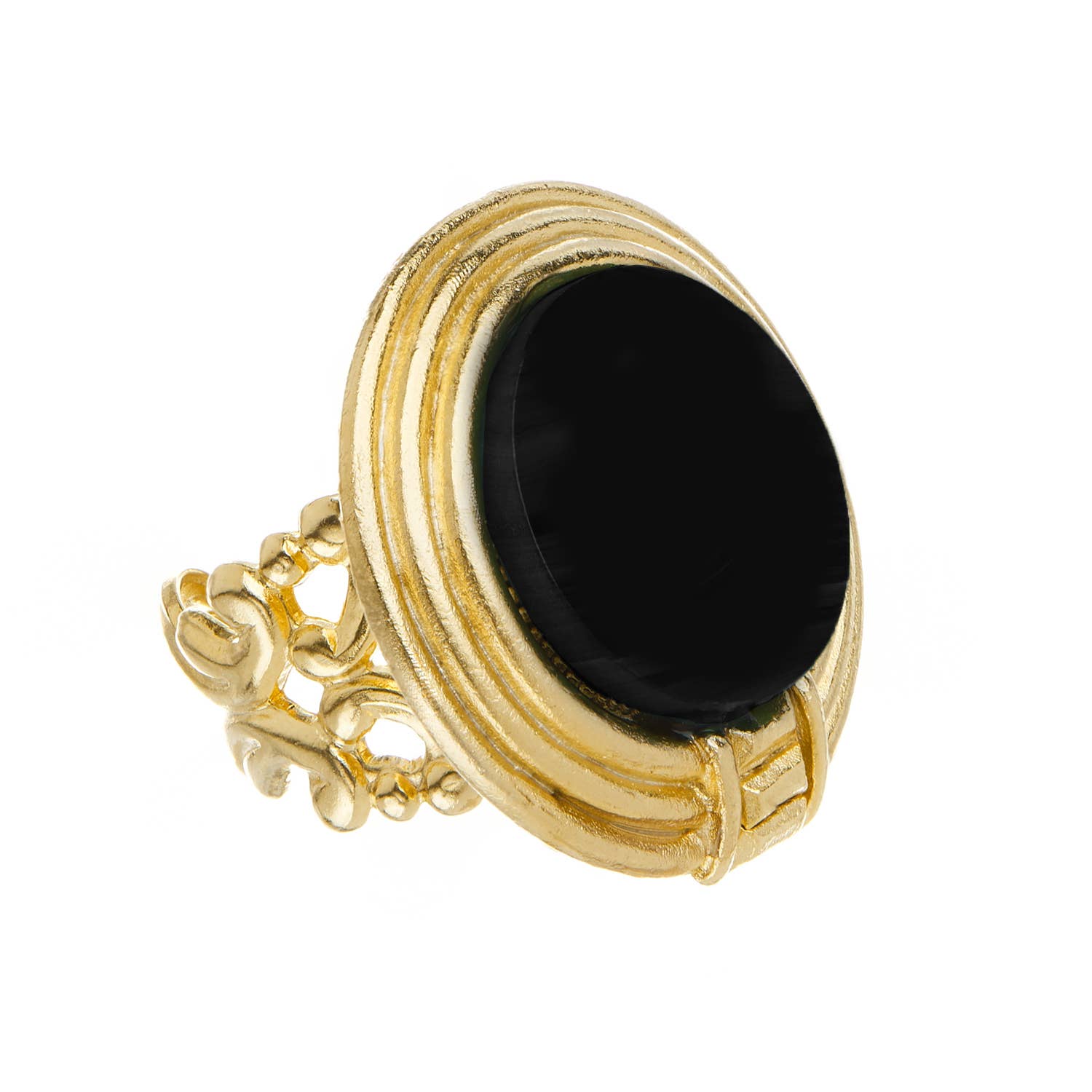 Susan Shaw Roma Ring - Black Onyx