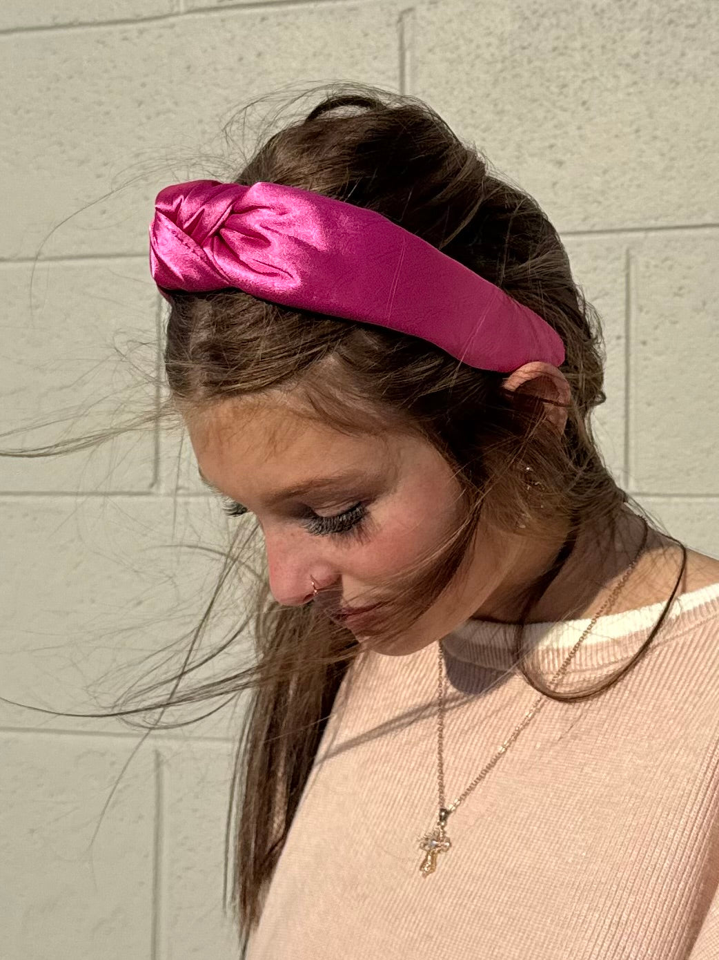 Satin Knot Headband