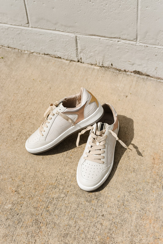 Park Taupe Croco Sneaker