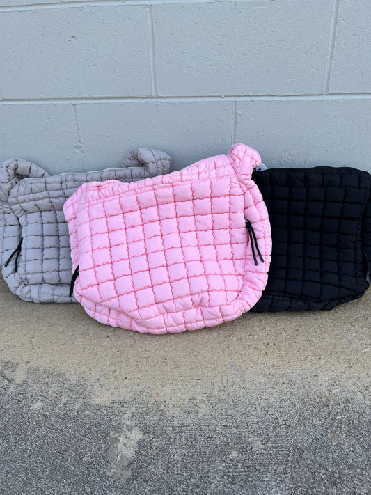 Quilted Carryall bag