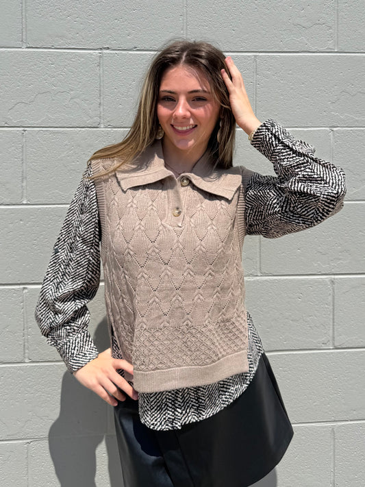 Perla Long Sleeve Top