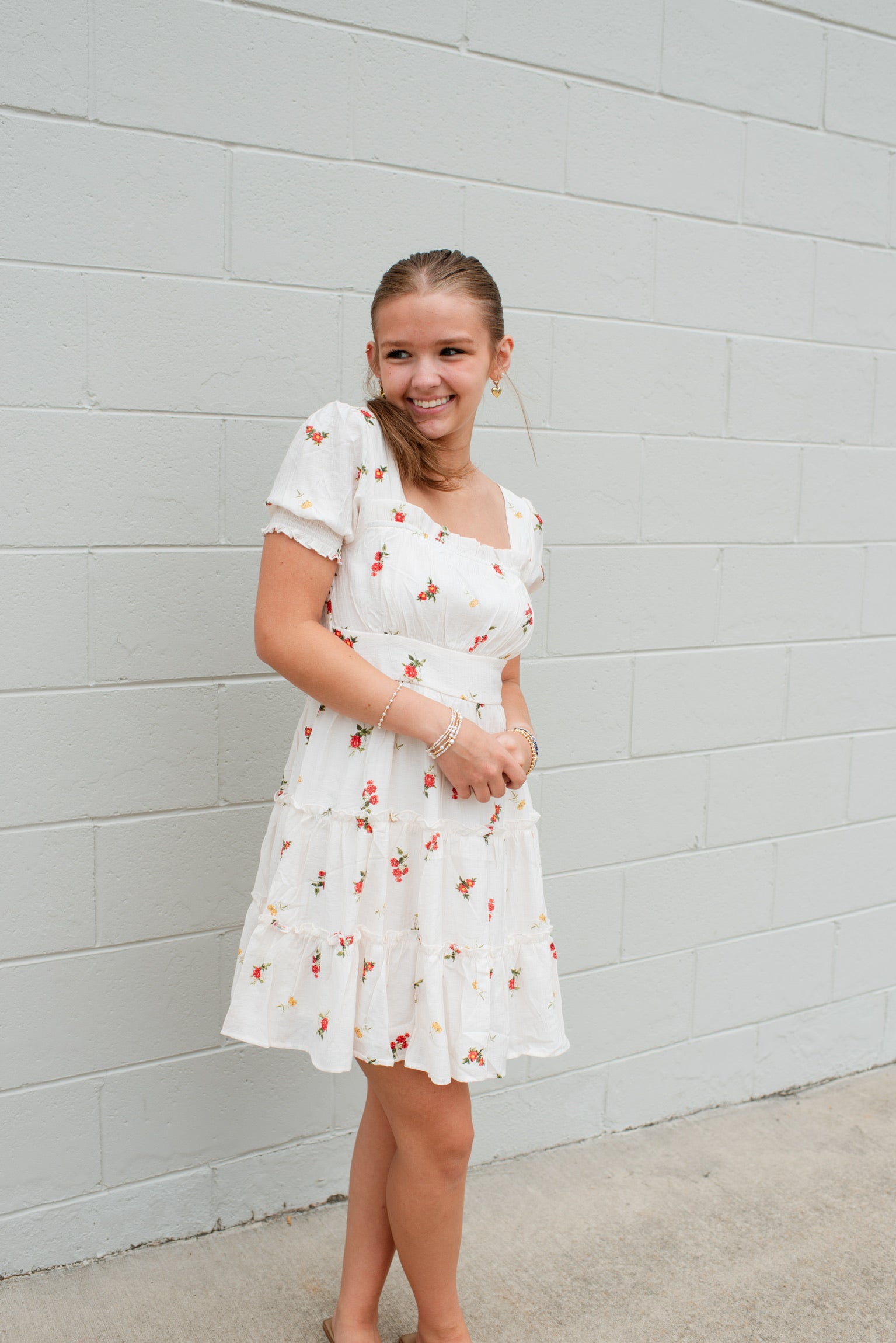 Frill Mini Dress