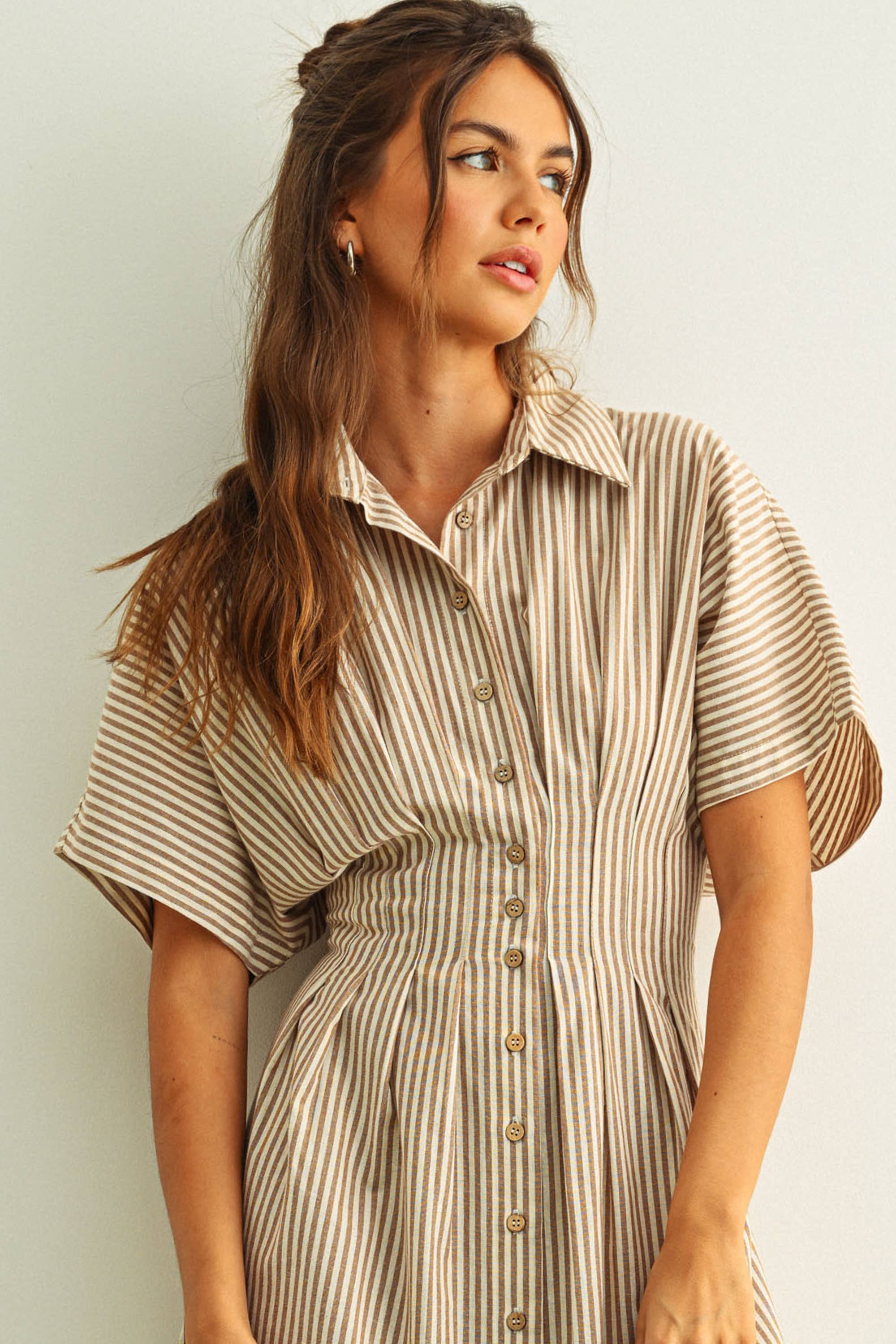 Alicia Button Down Dress