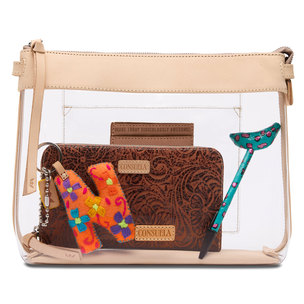 Consuela Clear Midtown Crossbody