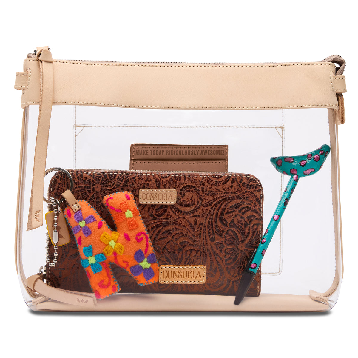Consuela Clear Midtown Crossbody
