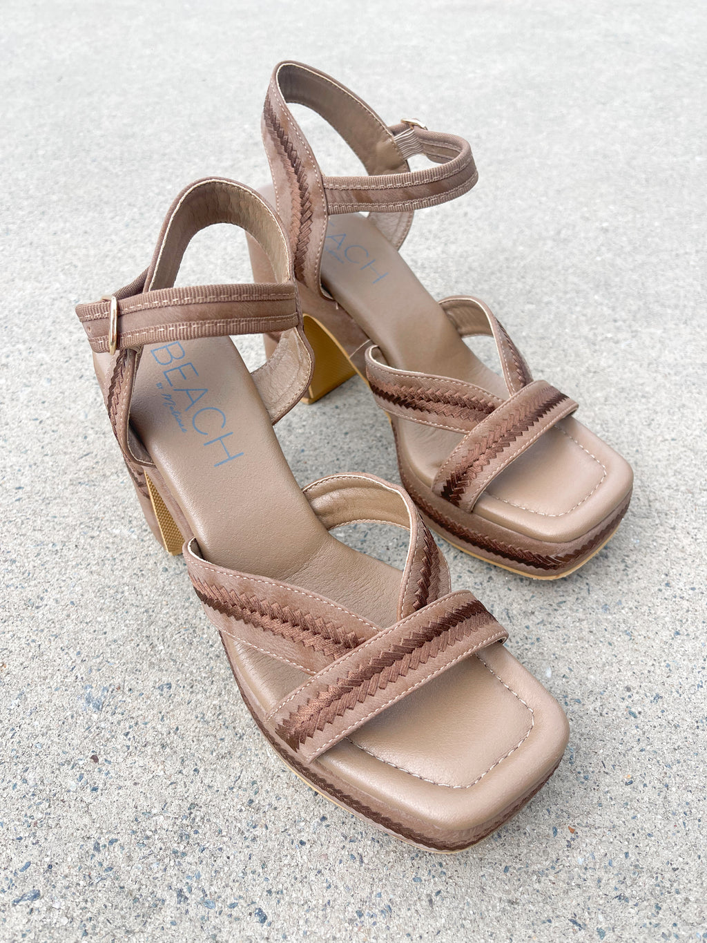 Adelaide Brown Heel