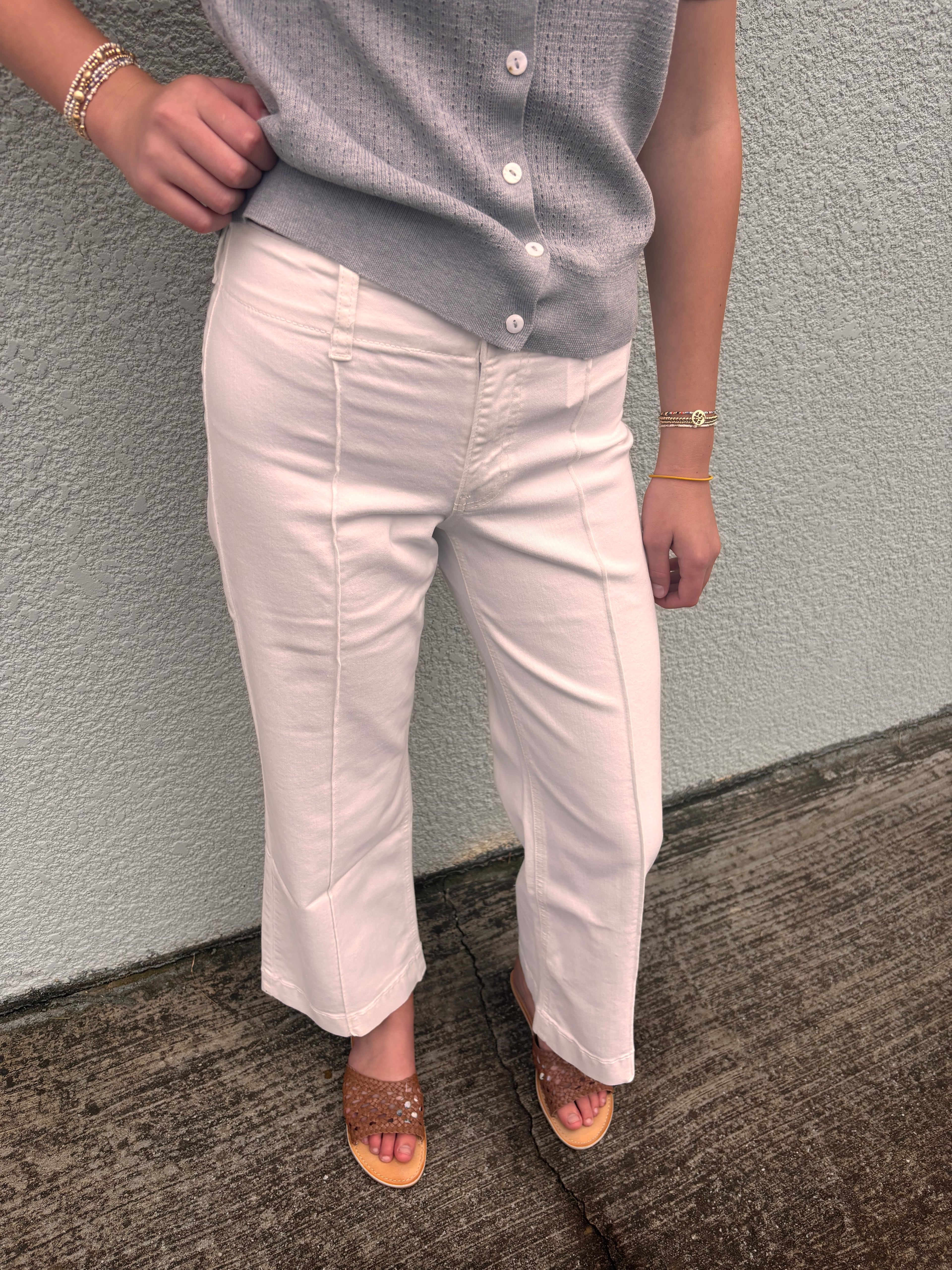 Muse White Jean