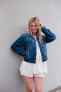 Caelia Rigid Denim Jacket