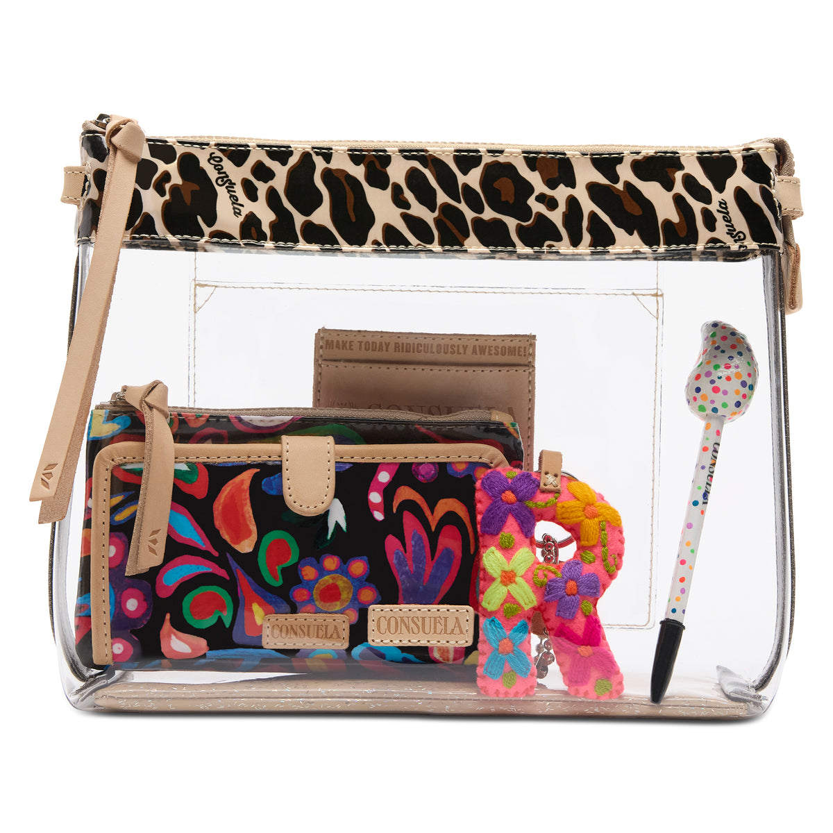 Consuela Clear Midtown Crossbody