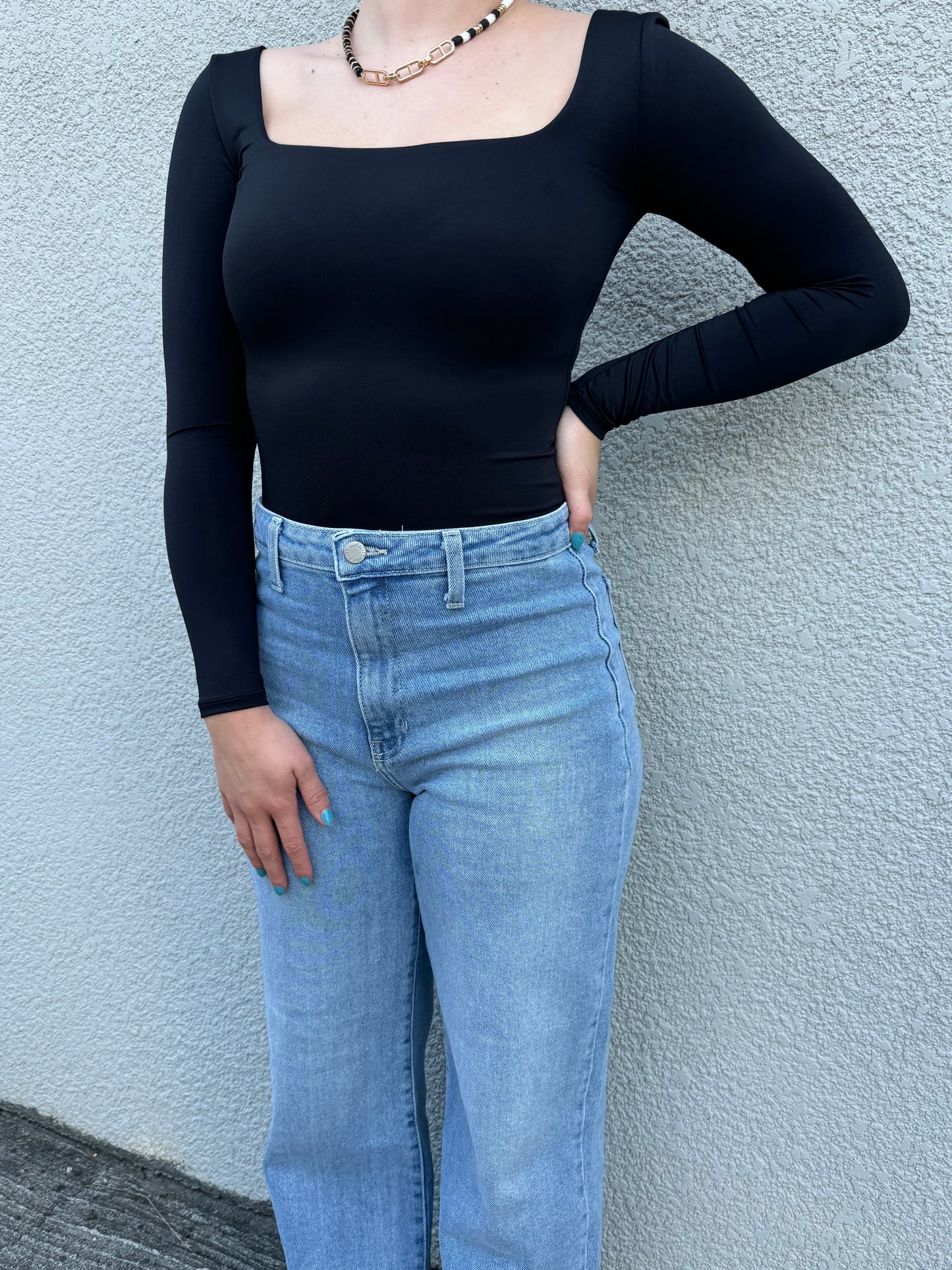 Classic Square Neck Bodysuit