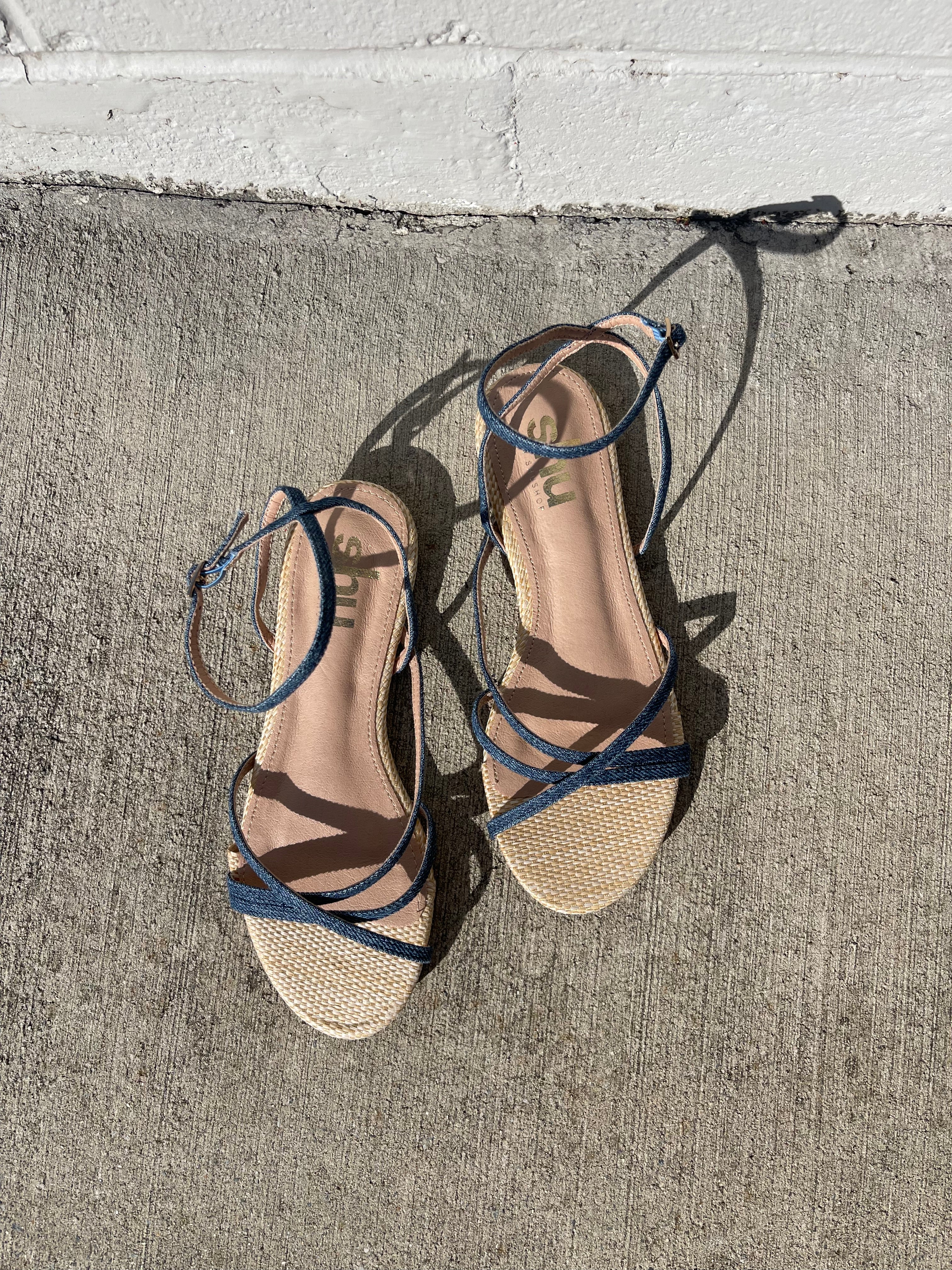 Betty Denim Sandal