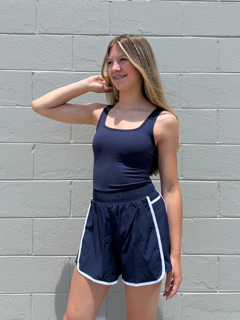 Cypriana Athletic Romper