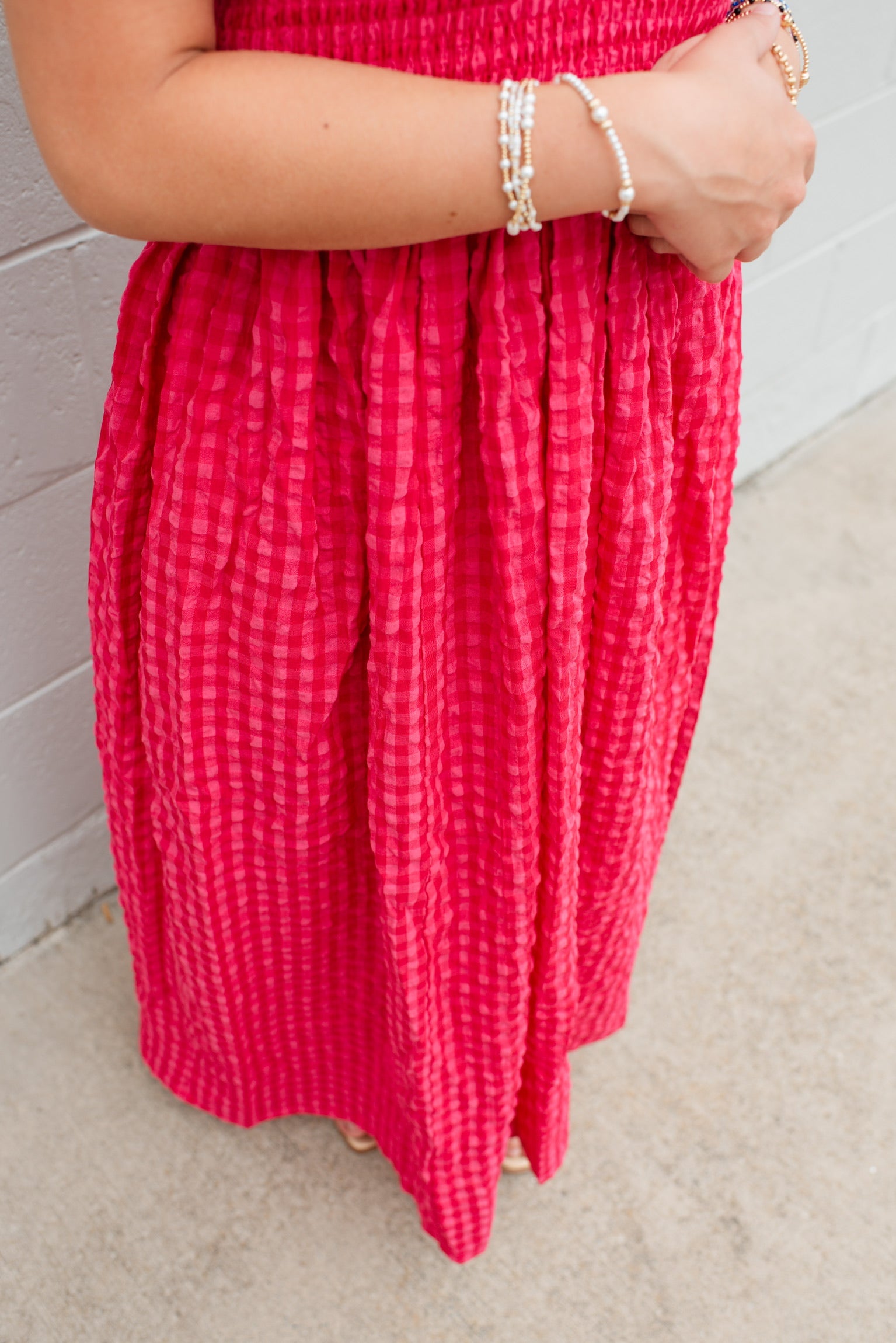 Ruby Gingham Sundress