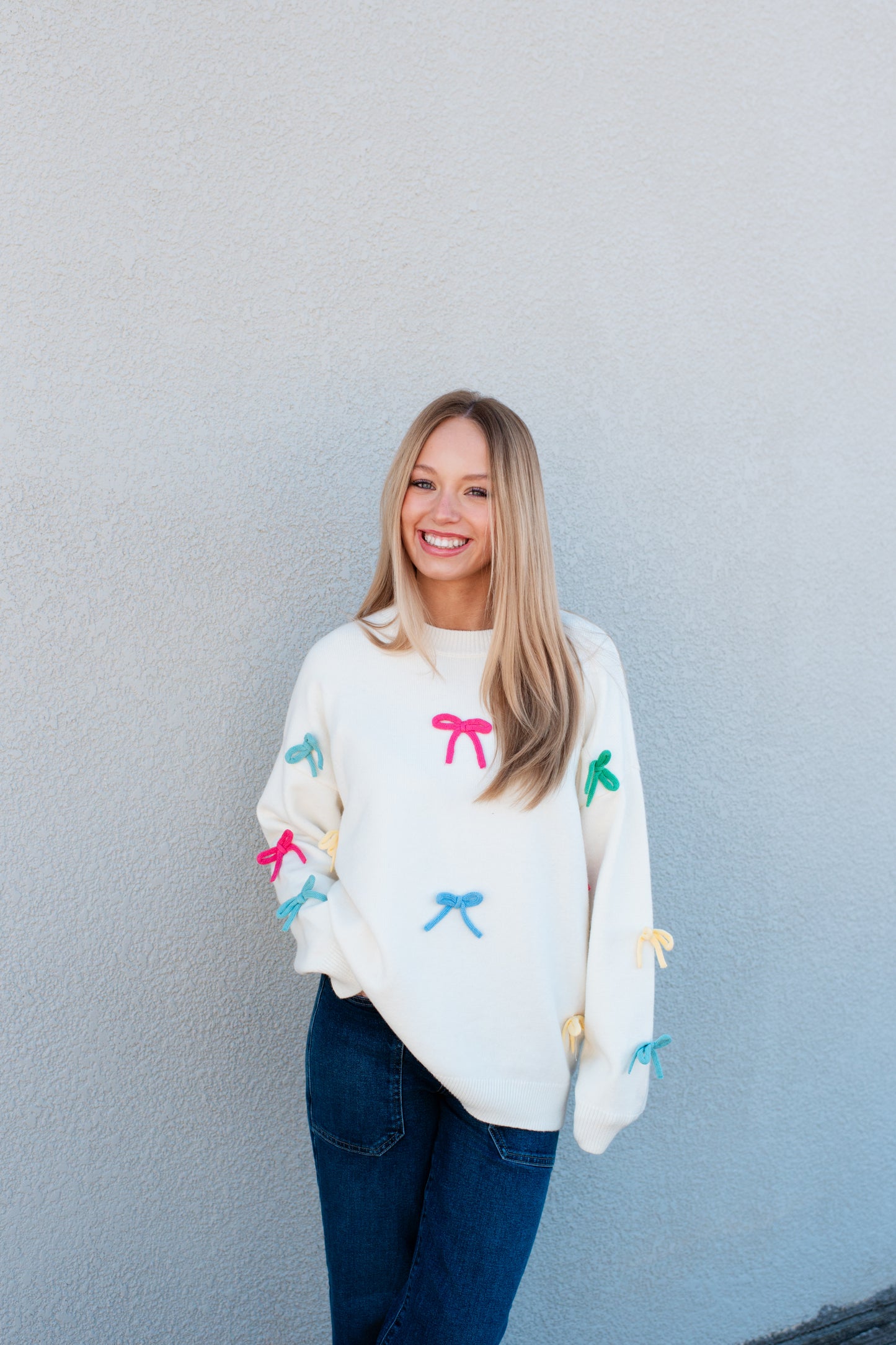 Claire Bow Sweater