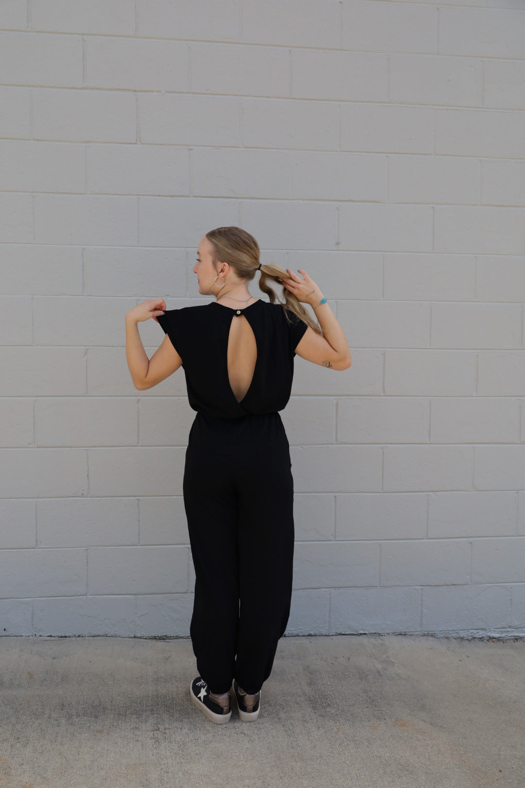 Janet Open Back Jumpsuit