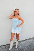 Sweet Poise Denim Dress