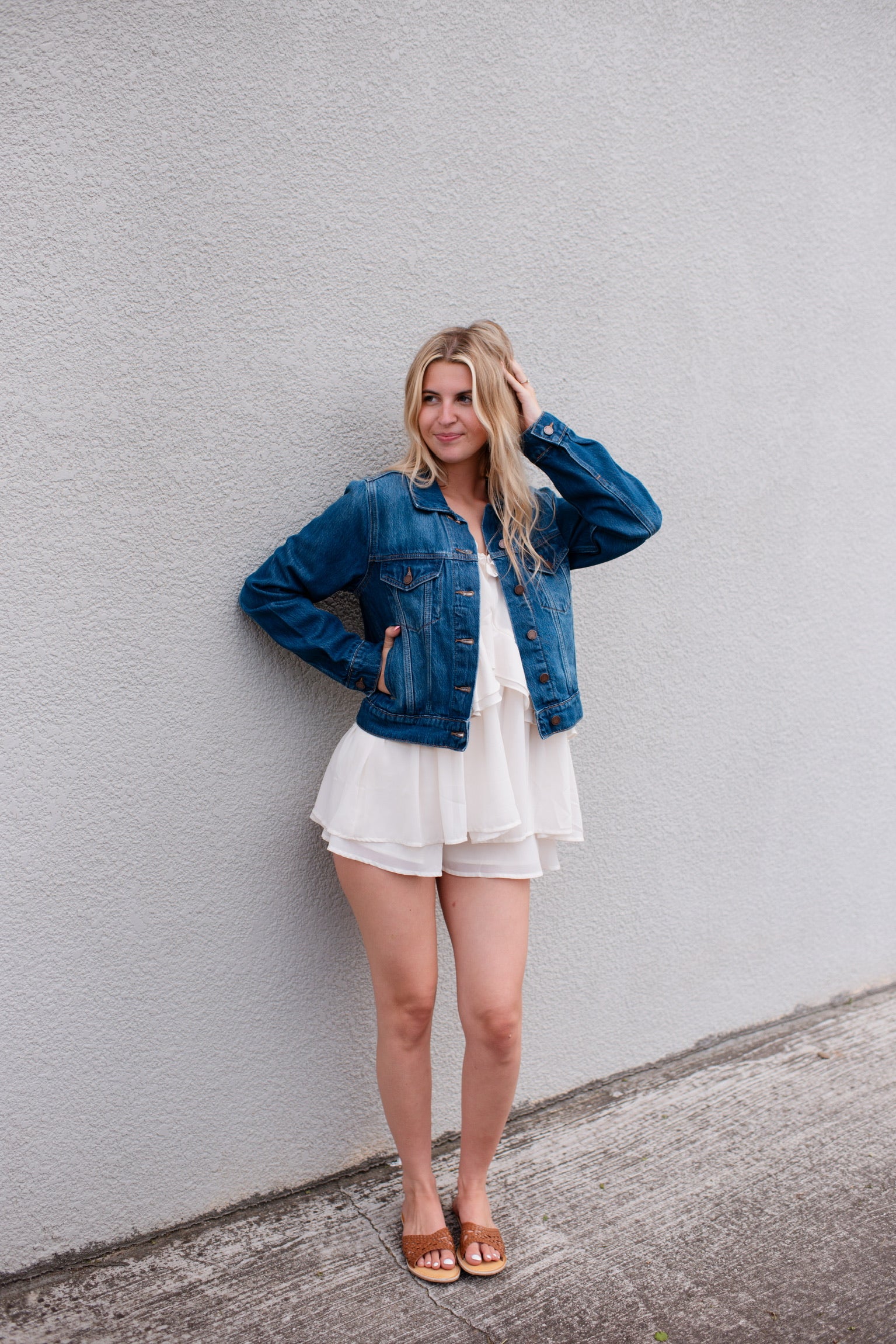Caelia Rigid Denim Jacket