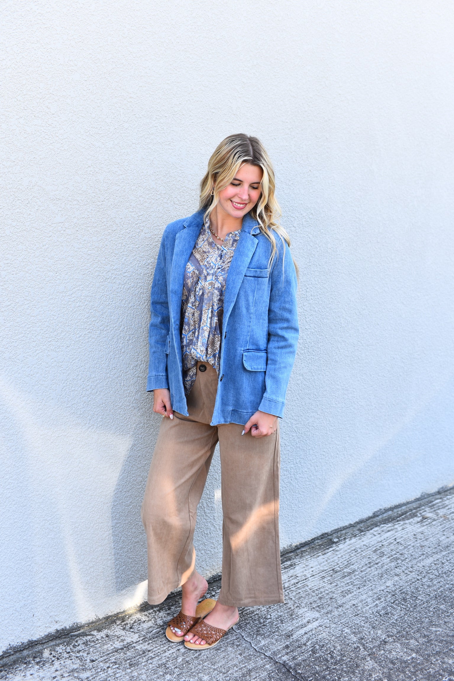 Vella Denim Blazer