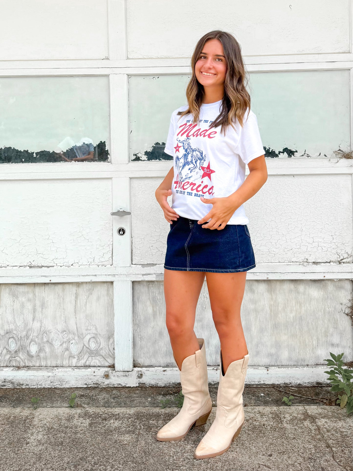 Land Of The Free Graphic Tee
