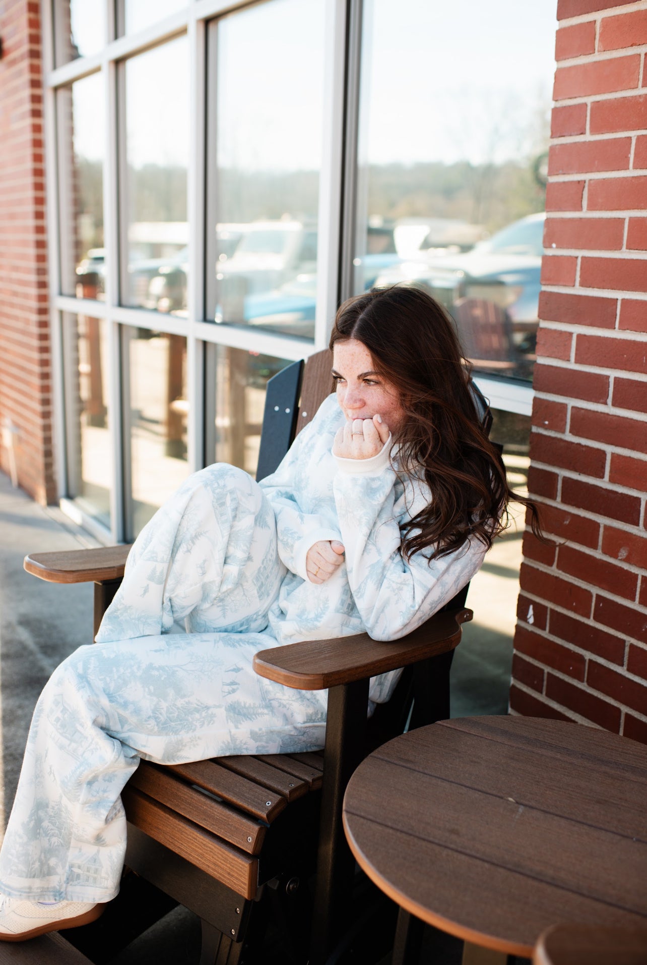 Christmas Toile Set Pant