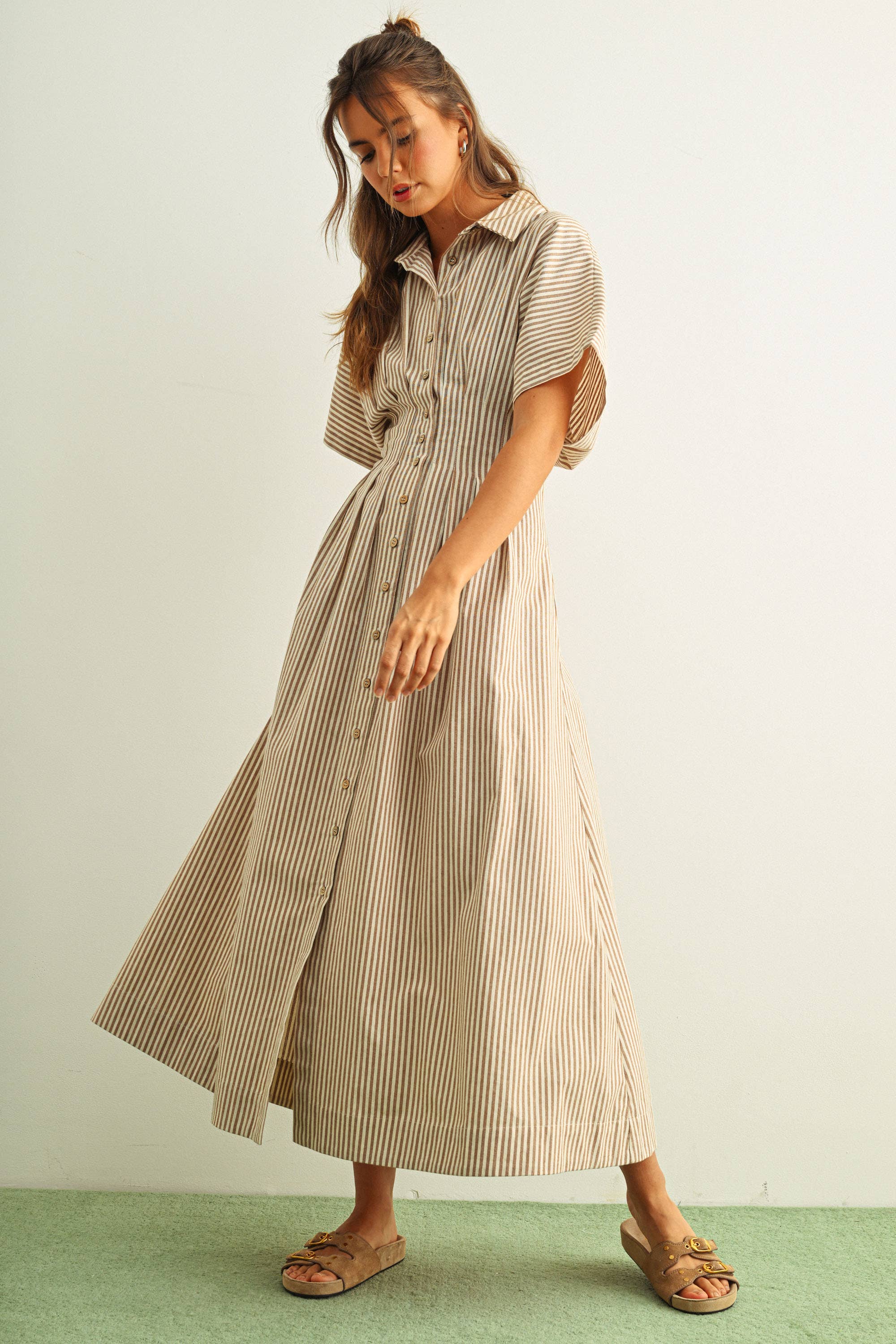 Alicia Button Down Dress