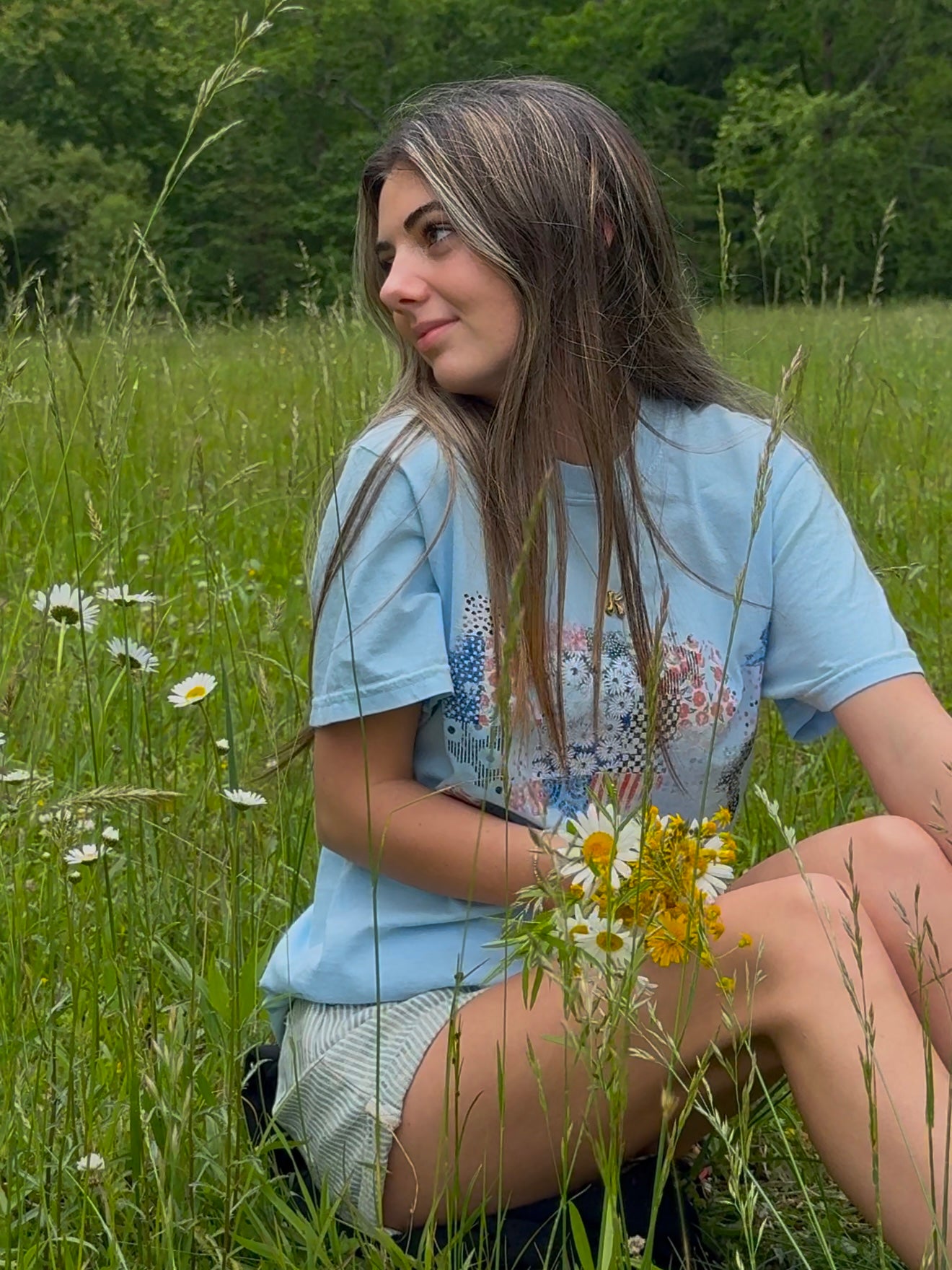 American Patchwork Tee