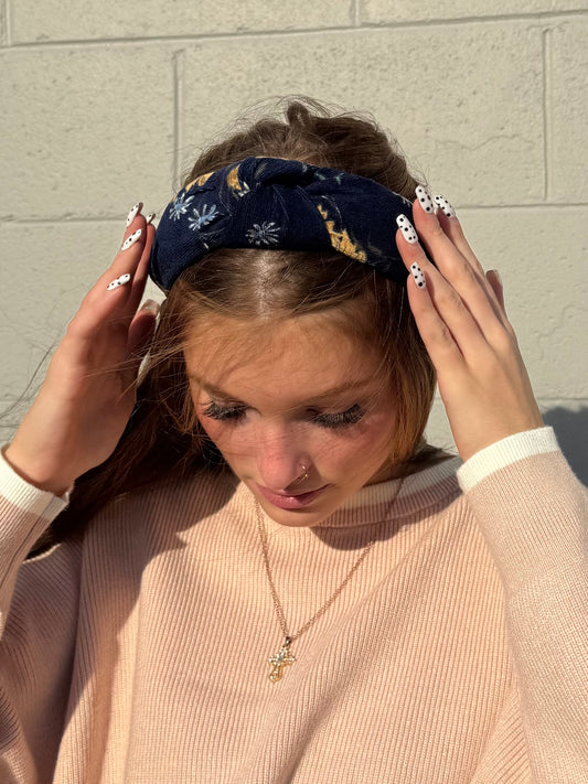 Floral Knot Headband