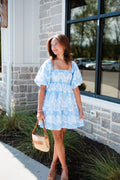 Blue Harvey Dress